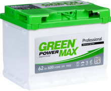  Зображення Аккумулятор Green Power Max 52 (левый плюс) 
